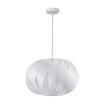 TWEED PENDANT 1xE27 WHITE