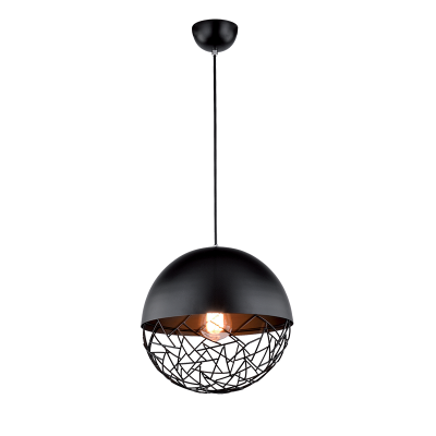 UNION PENDANT 1XE27 BLACK