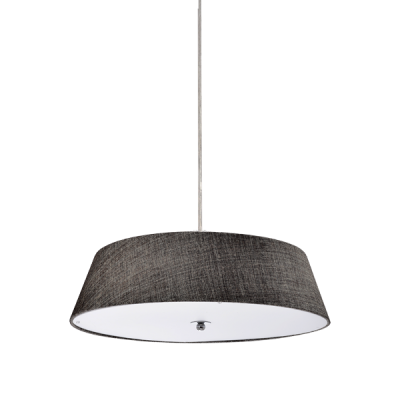 YVONNE PENDANT 5xE27 Ø500 BLACK