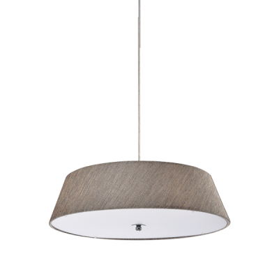 YVONNE PENDANT 5xE27 Ø500 BROWN