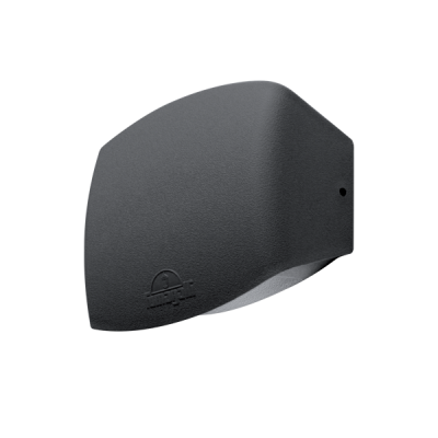 ABRAM 190 LED WALL LAMP 7.5W CCT IP55 BLACK ABRAM 190 LED WALL LAMP 7.5W CCT IP55 BLACK