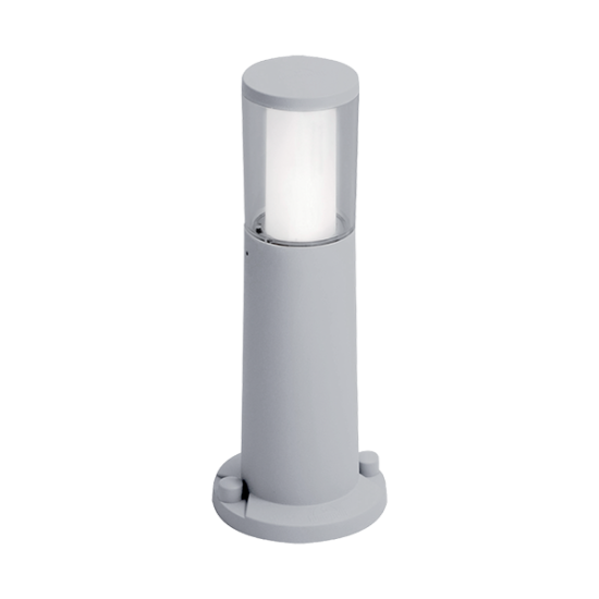 CARLO LED GARDEN FIXTURE 6W CCT IP55 400mm GREY