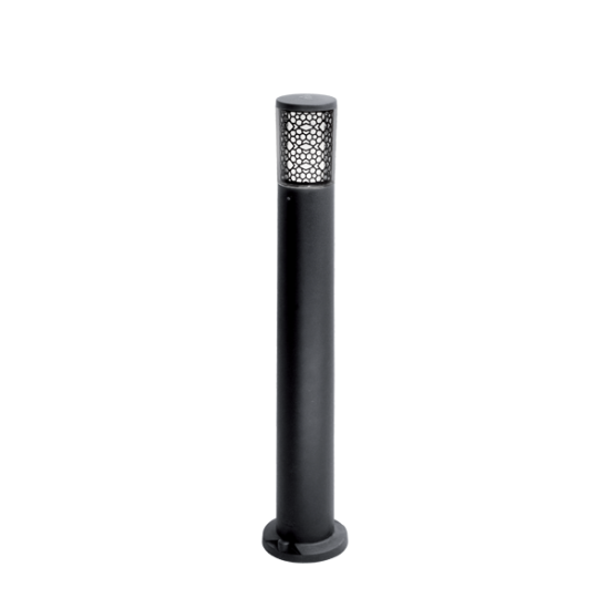 CARLO DECO LED GARDEN FIXTURE 6W CCT IP55 800mm BLACK