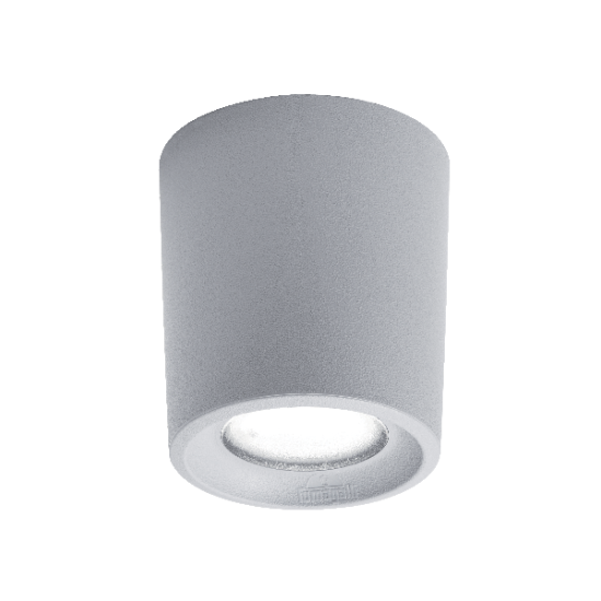 LIVIA 90 LED CEILING LAMP 6W CCT IP55 GREY