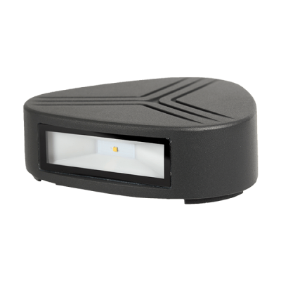 GRF9619 LED FACADE FIXTURE 2X3W 4000K IP54 DARK GREY GRF9619 LED FACADE FIXTURE 2X3W 4000K IP54 DARK GREY