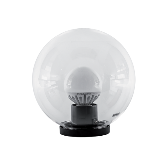 PMMA CLEAR D250 WITH LED LAMP GLOBE G95 20W E27 4000K IP65