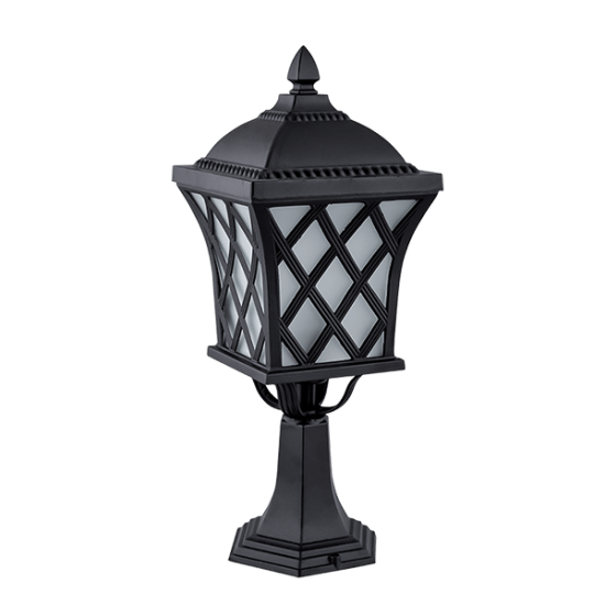 JOSH 404 LANTERN STAND 1XE27 H460mm IP44 MATT BLACK 