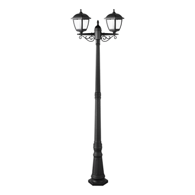  ΦΑΝΑΡΙ ΔΑΠΕΔΟΥ 1XE27 BLACK H2174 IP44