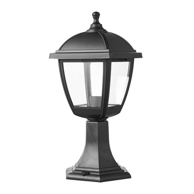  ΦΑΝΑΡΙ ΔΑΠΕΔΟΥ 1XE27 BLACK H426 IP44