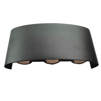 LED WALL LAMP 6X1W 4000K IP54 BLACK LED WALL LAMP 6X1W 4000K IP54 BLACK