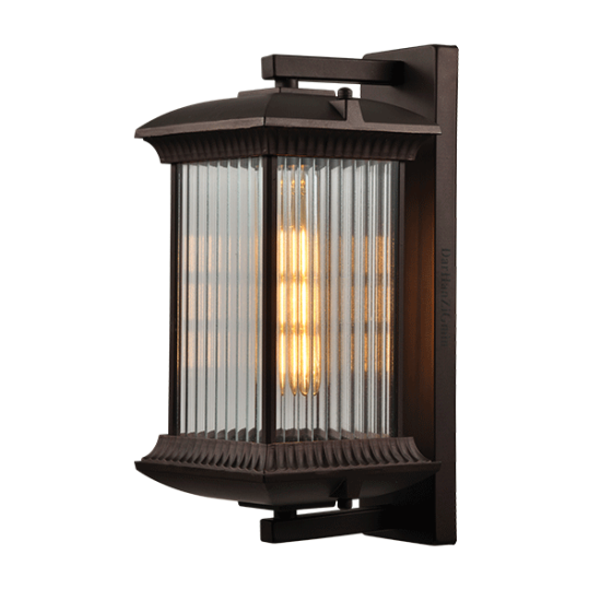 ΑΠΛΙΚΑ ALAN GARDEN WALL LAMP BLACK, IP54