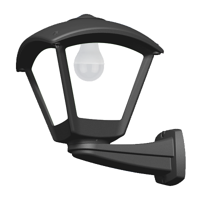 ΦΑΝΑΡΙ ΤΟΙΧΟΥ 1XE27 IP55 BLACK ΦΑΝΑΡΙ ΤΟΙΧΟΥ 1XE27 IP55 BLACK