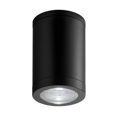 DL305 ROUND DOWNLIGHT SURFACE 1XE27 IP54 BLACK