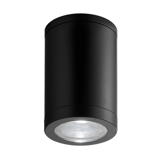 DL306 ROUND DOWNLIGHT SURFACE 1XGU10 IP54 BLACK