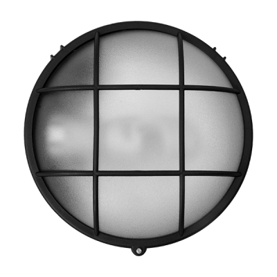 GRF314 BULKHEAD LAMP 1XE27 IP44 BLACK GRF314 BULKHEAD LAMP 1XE27 IP44 BLACK