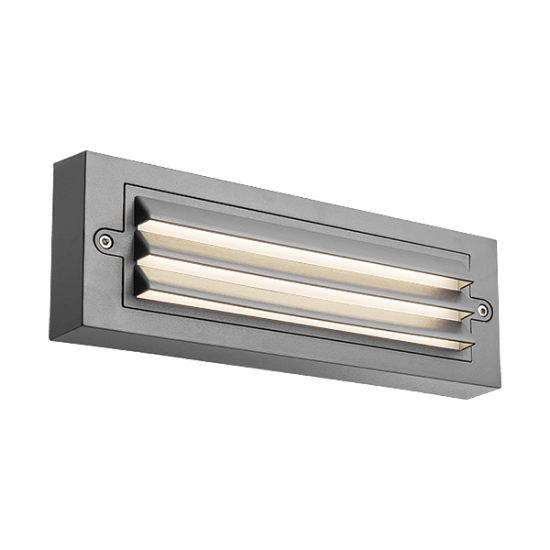 GRF301 LED FACADE FIXTURE 6W 4000K IP65 GREY