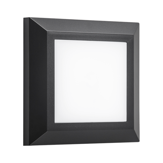 GRF309 LED FACADE FIXTURE 4W 4000K IP65 BLACK