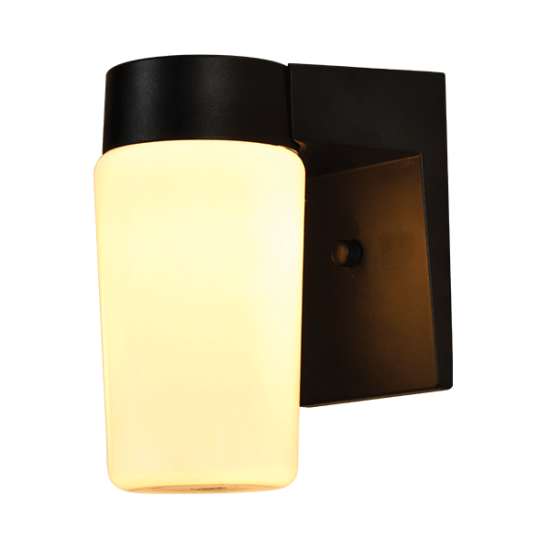 ΑΠΛΙΚΑ ALAN GARDEN WALL LAMP BLACK, IP54