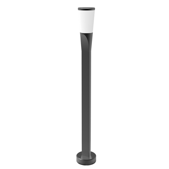 GRF96157-80 LED GARDEN FIXTURE 10W 4000K 800mm IP54 DARK GREY