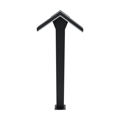 GRF96302-78 LED GARDEN FIXTURE 10W 4000K 780mm IP54 GRAPHITE BLACK 