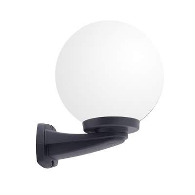 NARDO 250 GARDEN WALL LAMP 1XE27 IP55 BLACK