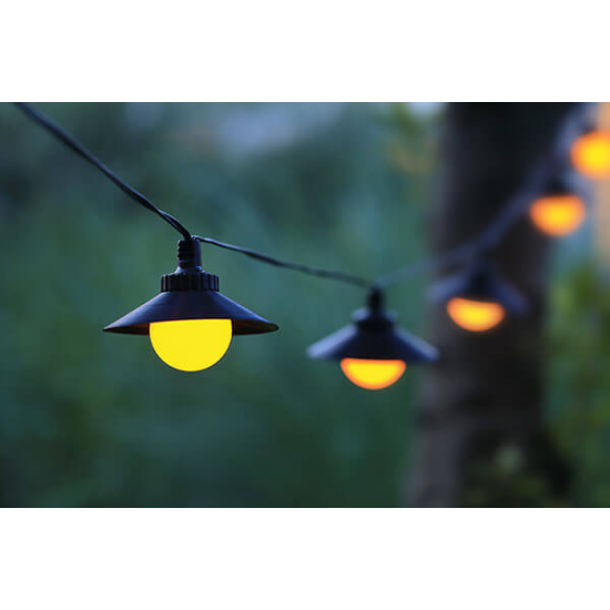 SOLAR LED STRING LIGHT 23451 0.6W 8PCS. 2000K IP68