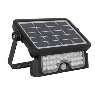 SOLAR LED FLOODLIGHT WITH SENSOR 5W 30LED IP65 SOLAR LED FLOODLIGHT WITH SENSOR 5W 30LED IP65