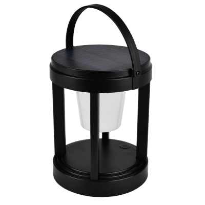 SOLAR LAWN LAMP 3W IP44, BLACK SOLAR LAWN LAMP 3W IP44, BLACK