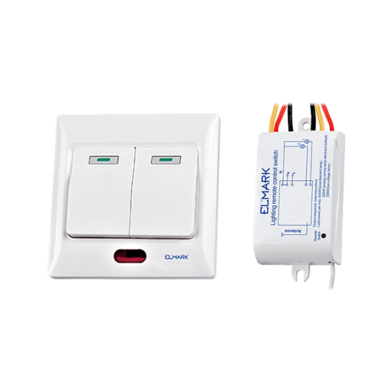 RF REMOTE CONTROL SWITCH TWO CHANNELS