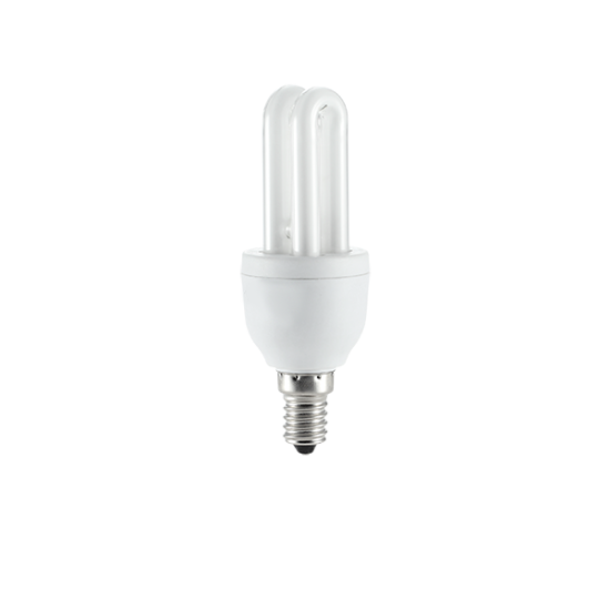 COMPACT FLUORESCENT LAMP 2U T3 5W E14 2700K