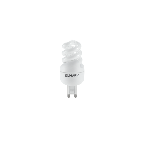 COMPACT FLUORESCENT LAMP SPIRAL 7W G9 4000K