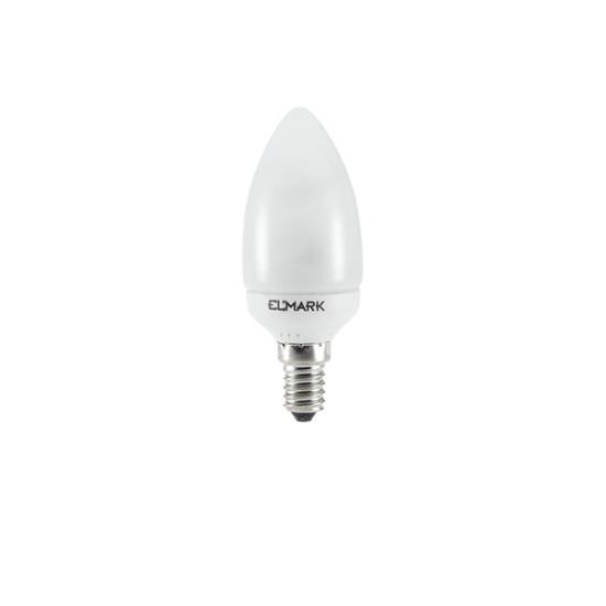 COMPACT FLUORESCENT LAMP CANDLE 7W E14 4000K