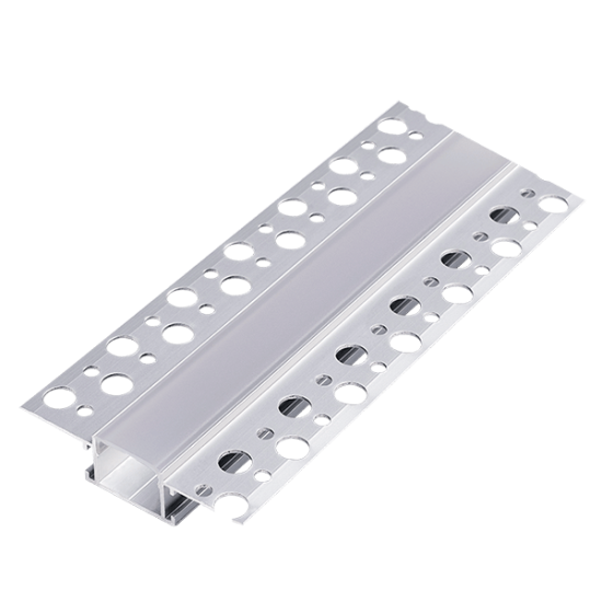 ALUMINUM LED PROFILE FOR RECESSED MOUNTING IN DRYWALL DP63