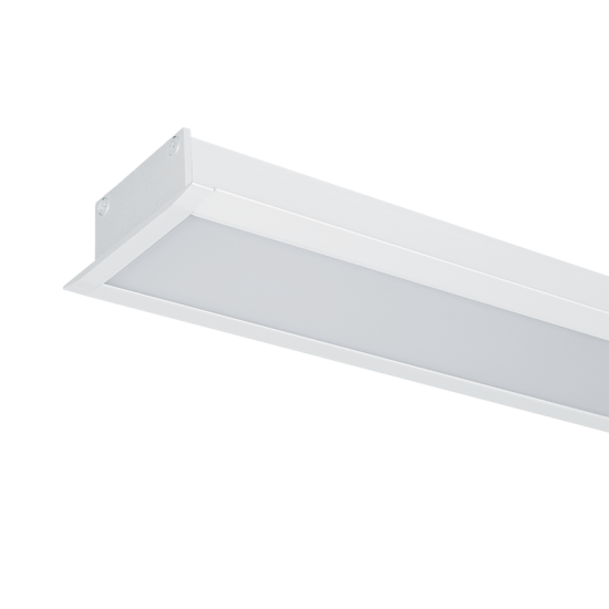 LED PROFILE RECESSED S77 48W 4000K 1200mm WHITE