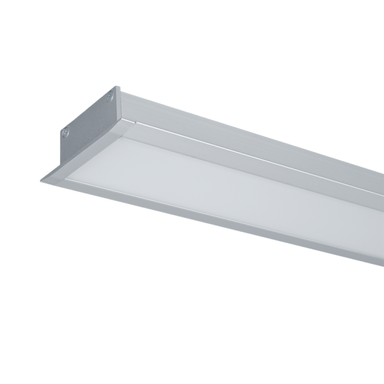 LED PROFILE RECESSED S77 64W 4000K 1500mm GREY