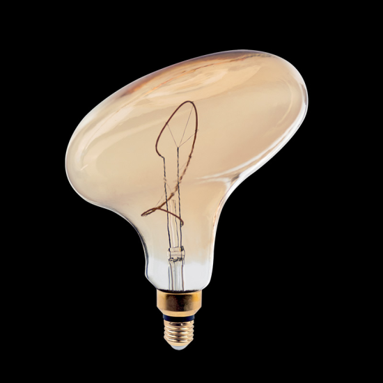 DIMMABLE LED VINTAGE LAMP 4W E27 2000K D220 GOLD