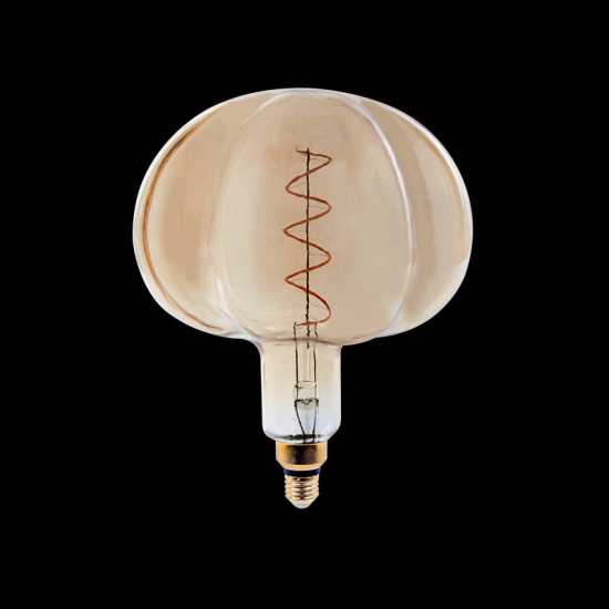 DIMMABLE LED VINTAGE LAMP 8W E27 2000K D220 GOLD