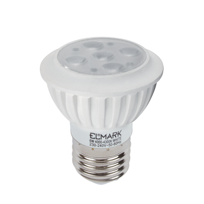 LED LAMP HIGH POWER PAR16 6W E27 230V 4000K