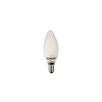 DIMMABLE LED LAMP CANDLE C35 FILAMENT 4W E14 2700K