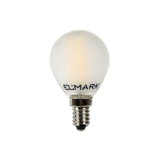 DIMMABLE LED LAMP GLOBE G45 FILAMENT 4W E14 2700K