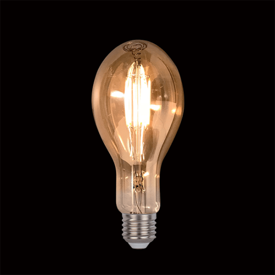 DIMMABLE LED VINTAGE LAMP 8W E27 2800-3200K D110 GOLD