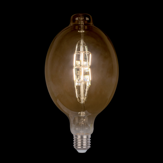 DIMMABLE LED VINTAGE LAMP 8W E27 2800-3200K D180 GOLD