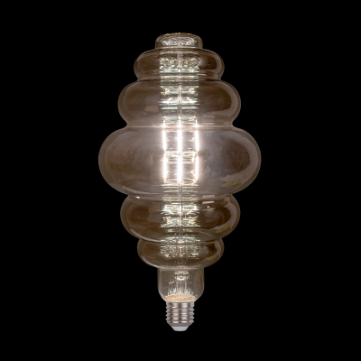 DIMMABLE LED VINTAGE LAMP 8W E27 2800-3200K D200 SMOKY 99LED889S