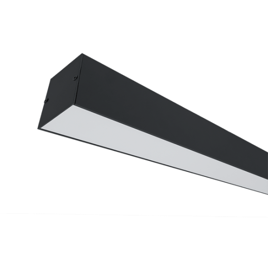 LED PROFILE SURFACE S77 24W 4000K 600mm BLACK