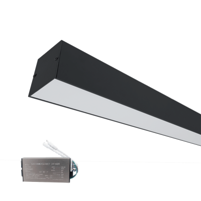 LED PROFIL SURFACE S77 24W 4000K 600mm BLACK+ EM LED PROFIL SURFACE S77 24W 4000K 600mm BLACK+ EM