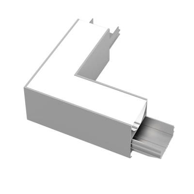 L-CONNECTOR FOR ELMARK PROFILE SURFACE 3000K WHITE L-CONNECTOR FOR ELMARK PROFILE SURFACE 3000K WHITE