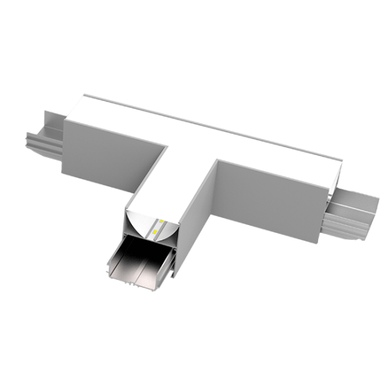 T-CONNECTOR FOR ELMARK PROFILE SURFACE 3000K WHITE