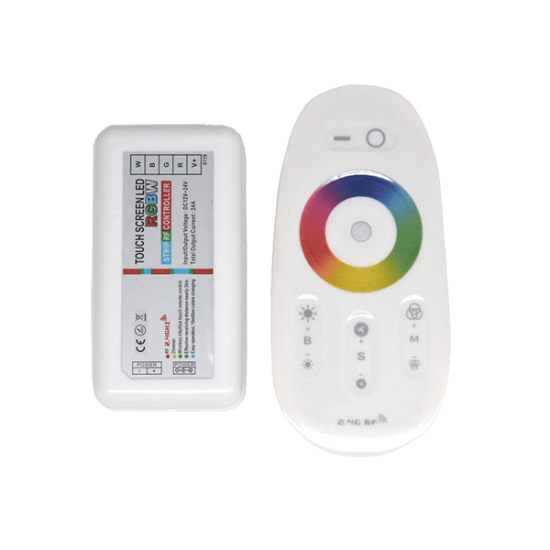 LEDRGBW TOUCH RF CONTROLLER FOR LED STRIP 12-24V 4X4A