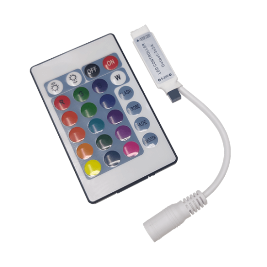 RGB CONTROLLER FOR LED STRIP 3X2A(24W) 12VDC 