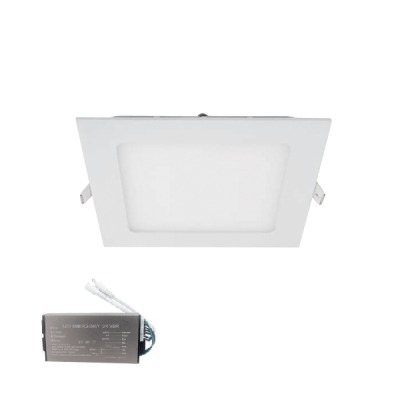 STELLAR LED PANEL SQUARE 12W 2700K 167X167+ EM STELLAR LED PANEL SQUARE 12W 2700K 167X167+ EM